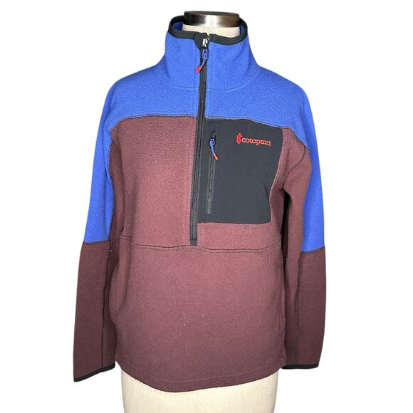 COTOPAXI Women's Abrazo Half Zip Fleece Jacket Women's Size Small Purple Blue - Picture 1 of 8